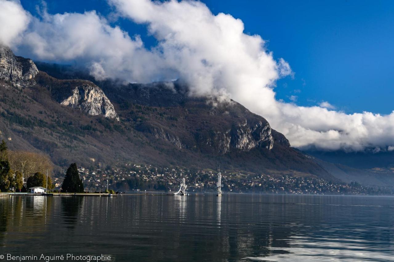 Les Mouettes Du Lac N2 - Grand Studio 500 M From Lake Annecy Luaran gambar
